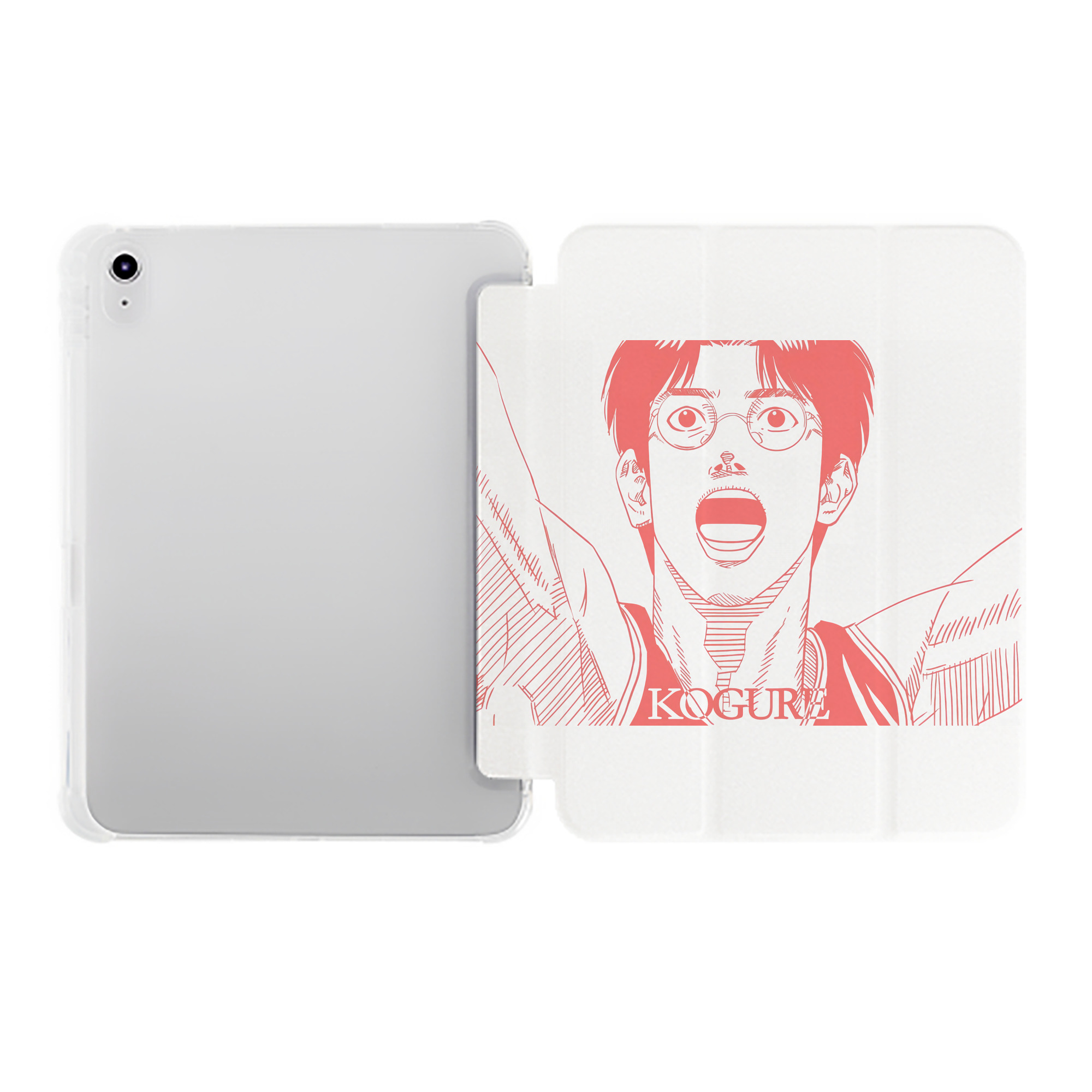 （画像用） SLAM DUNK／スラムダンク IPad ケース ペン収納付き 三つ折りスタンド PUレザー×シリコン 対応機種9.5/10.5/10.9インチ